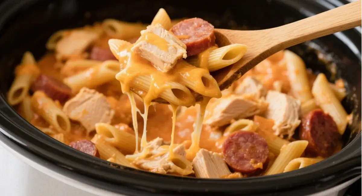 crock pot cajun chicken pasta