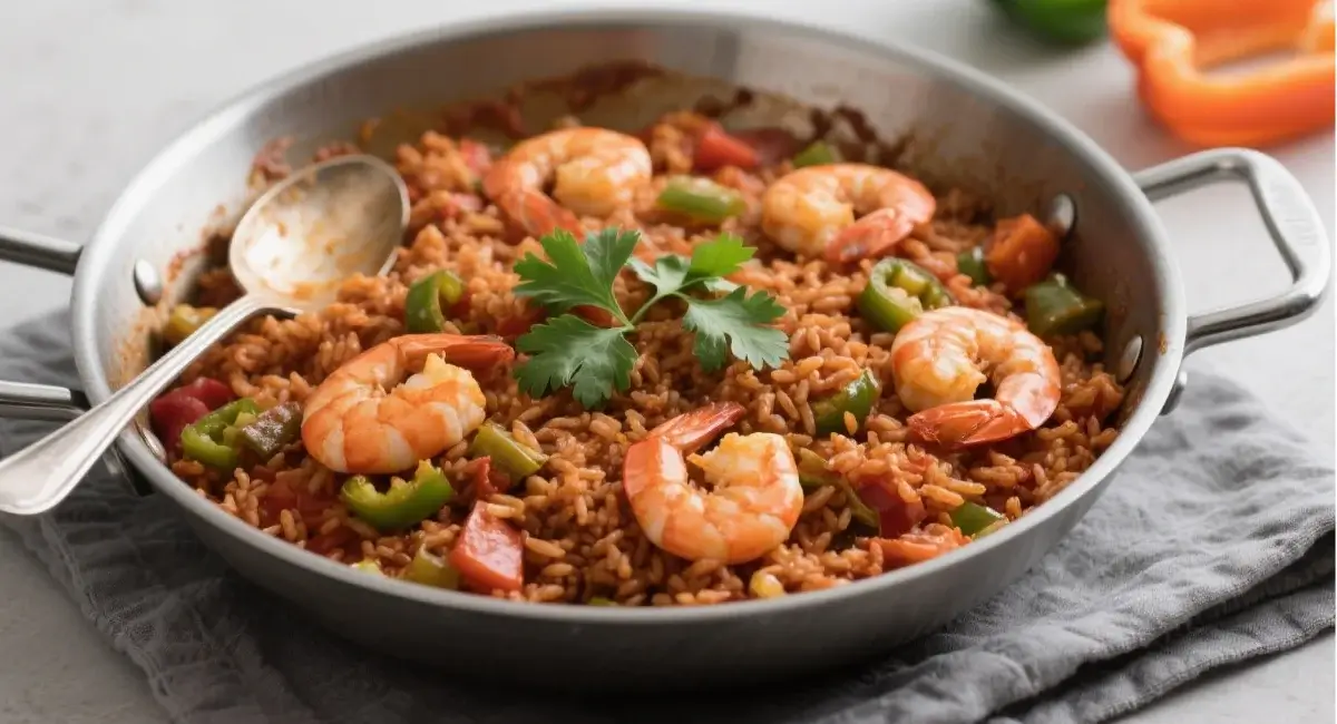 dirty rice with shrimp