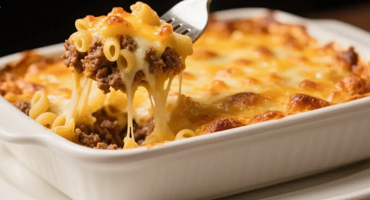 french onion ground beef casserole