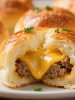 garlic parmesan cheeseburger bombs
