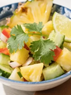 pineapple cucumber salad