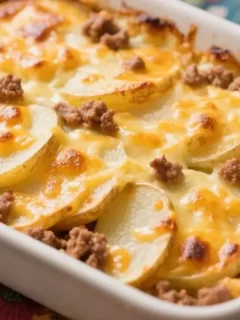 potato ground beef casserole