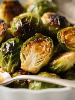 stir fry brussel sprouts