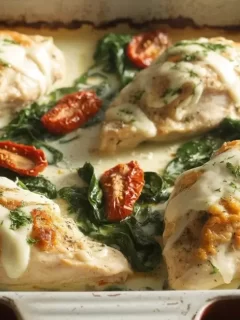 tuscan chicken casserole