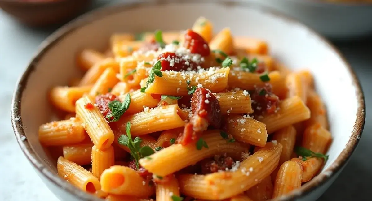 Creamy Sun-Dried Tomato Pasta