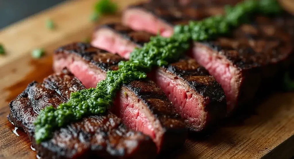 Flank Steak with Chimichurri