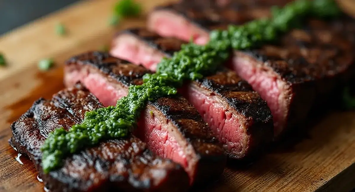 Flank Steak with Chimichurri