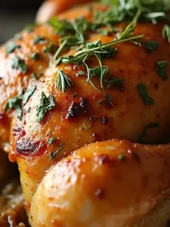 Garlic Herb Roasted Chicken