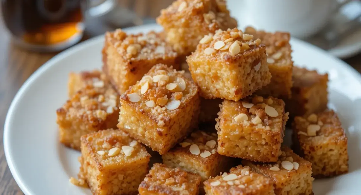 Sweet Hawaiian Roll French Toast Bake