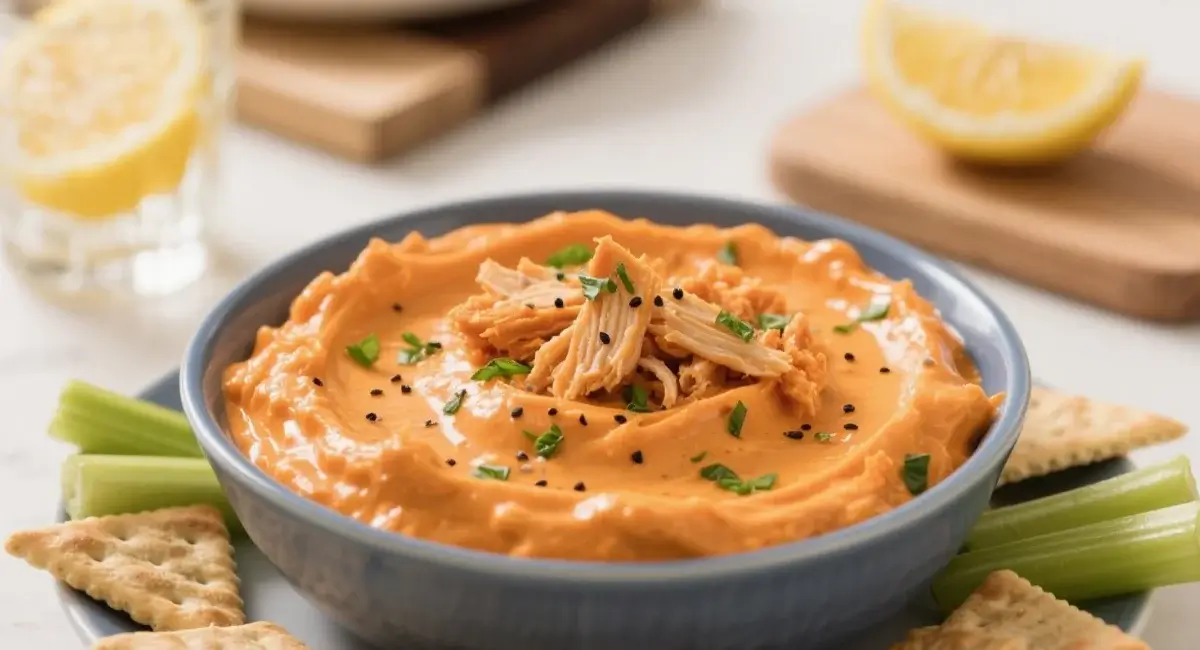 buffalo chicken dip with rotisserie chicken