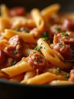 cajun chicken sausage pasta