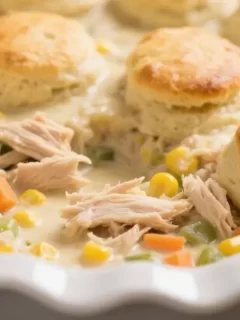 cheddar bay biscuit chicken pot pie