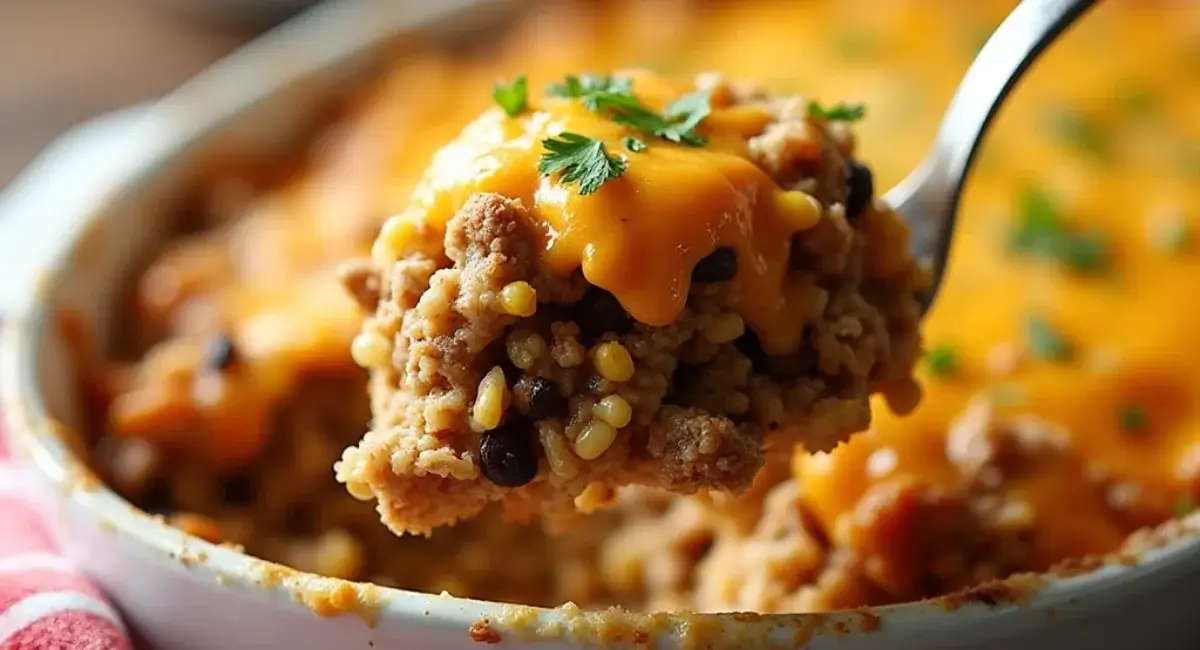 chicken taco casserole