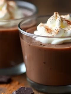 chocolate rice pudding