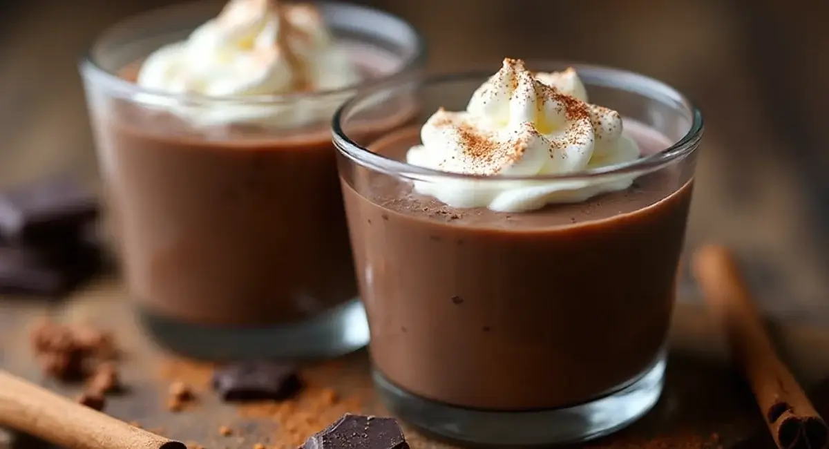 chocolate rice pudding