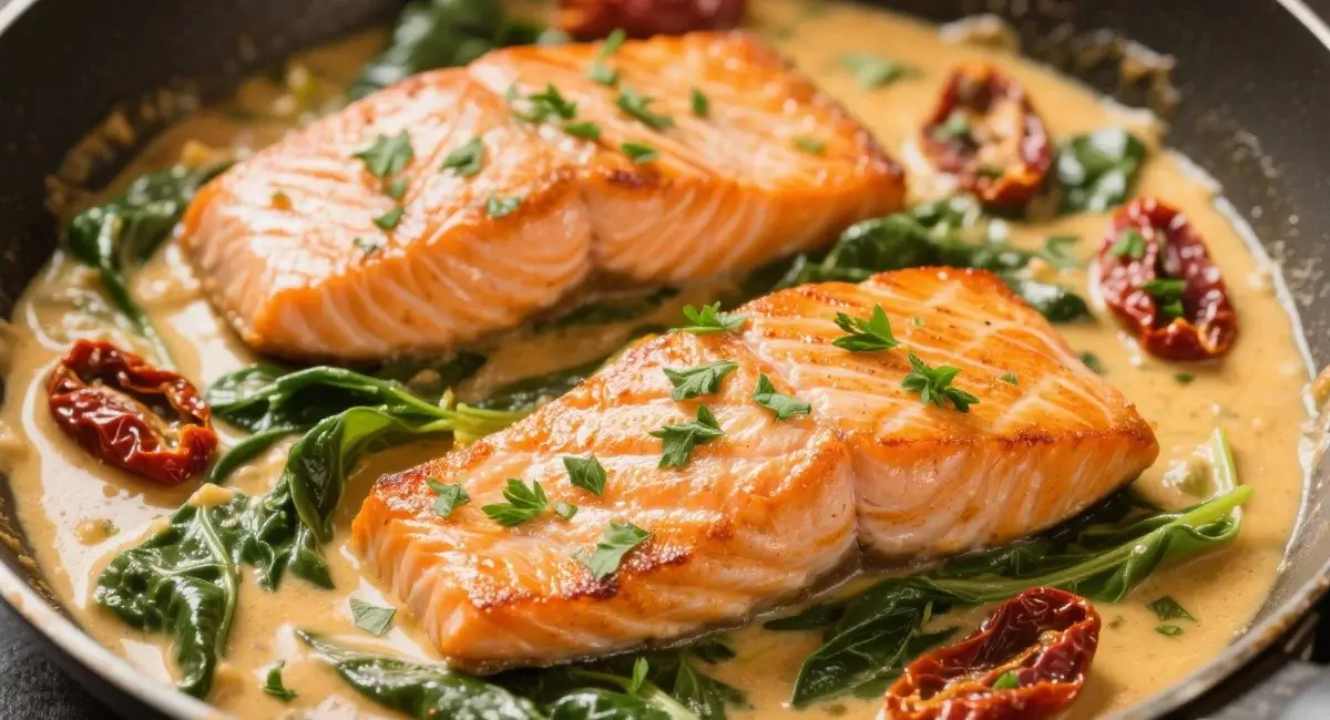 creamy tuscan salmon