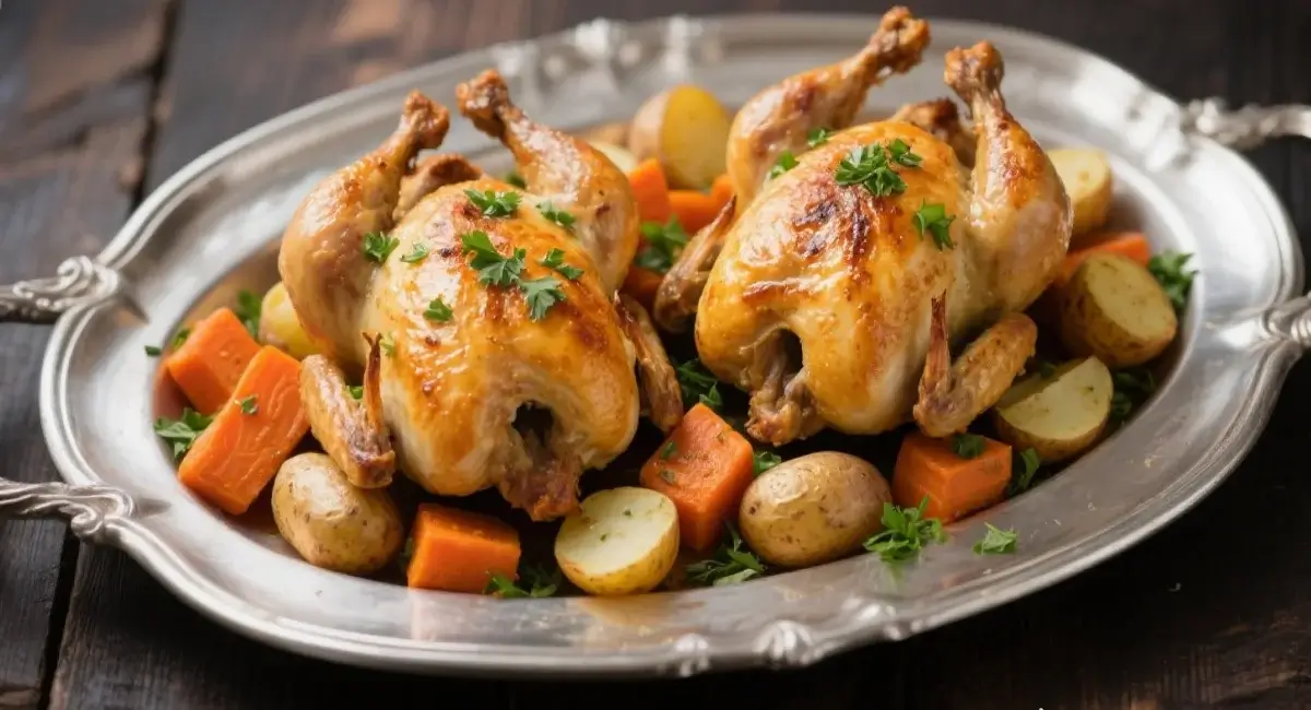 crock pot cornish hen