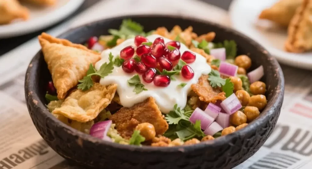 recipe of samosa chaat