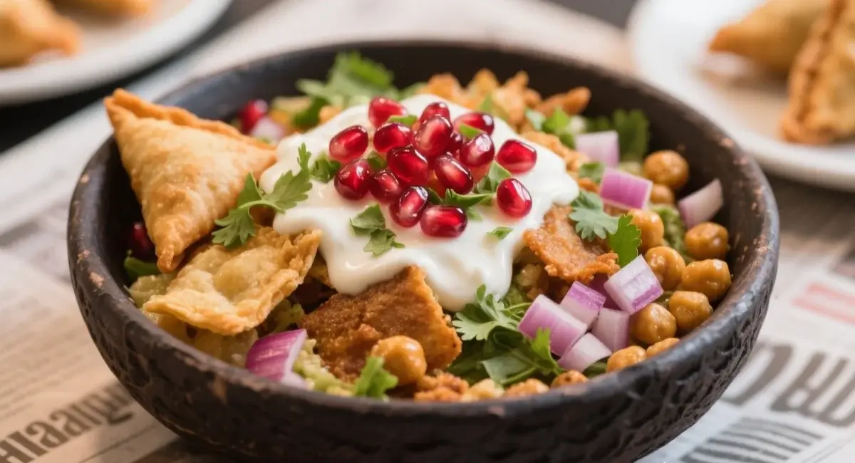 recipe of samosa chaat