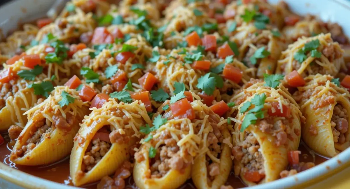 stuffed taco shells