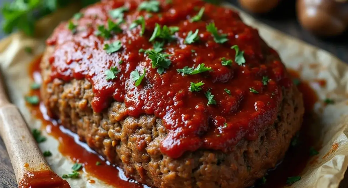 mushroom meatloaf