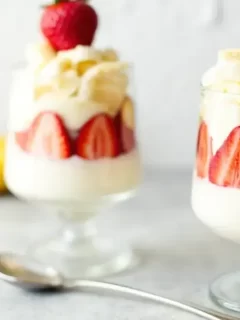 strawberry banana pudding