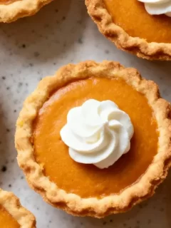 Mini Pumpkin Tarts