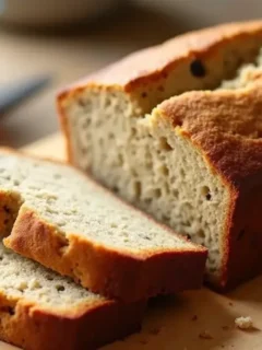 Banana bread with sweetened condensed milk.