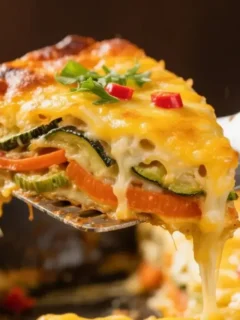 Breakfast Veggie Crinkle Cake