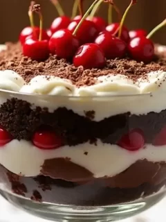 Christmas Black Forest Trifle