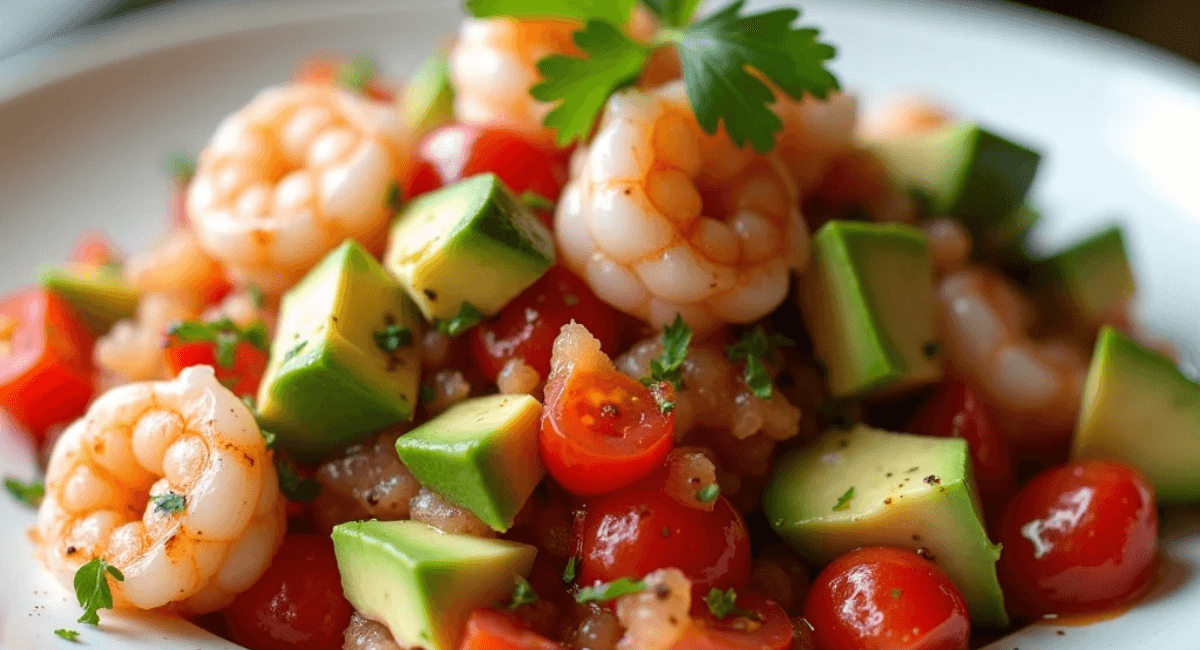 Chunky Avocado Shrimp Salsa