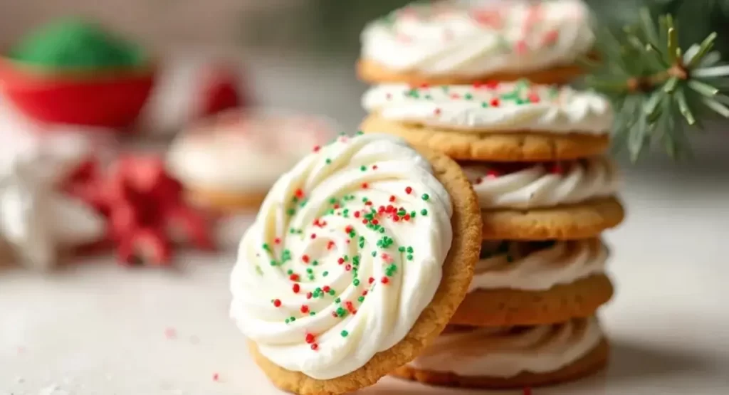 Crumbl Christmas Sugar Cookies