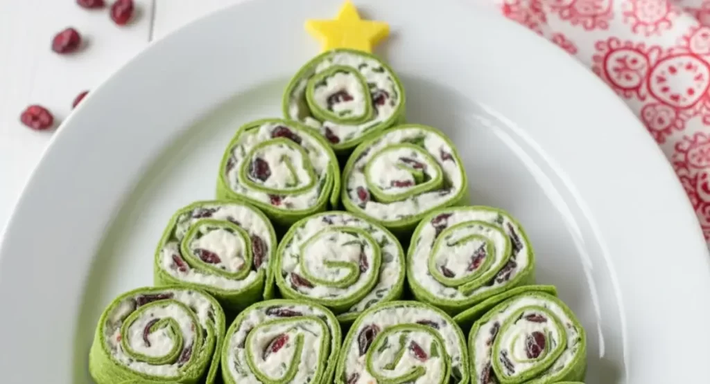 Festive Christmas Cranberry Roll Ups