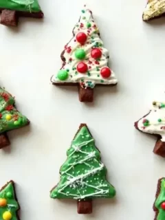 Frosted Christmas Brownies