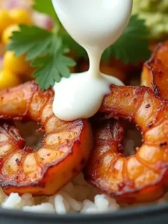 Grilled Shrimp Avocado Salad Bowls