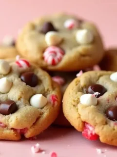 Peppermint Chocolate Chip Cookies