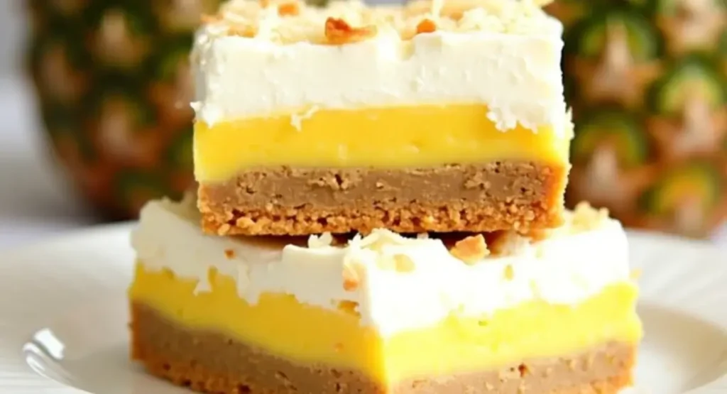 Pineapple Coconut Bars