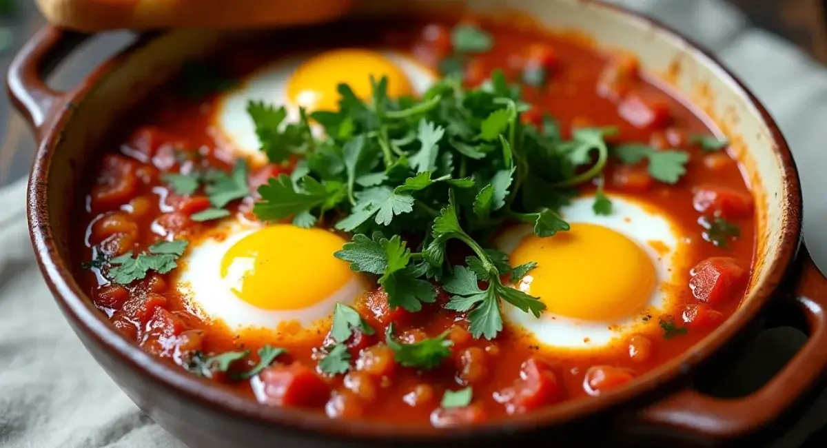 Classic Shakshuka with Sourdough