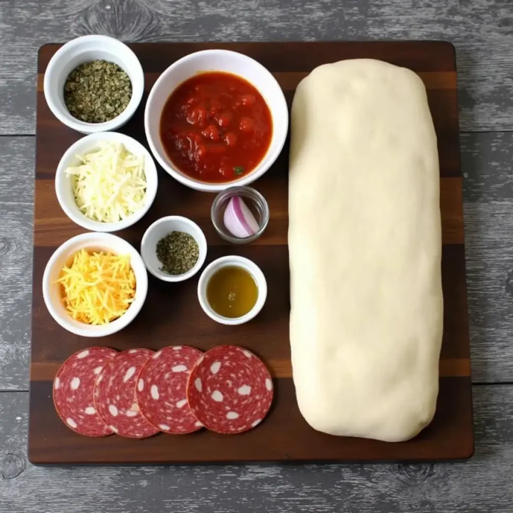 Easy Pizza Roses for Valentine’s Day ingredient