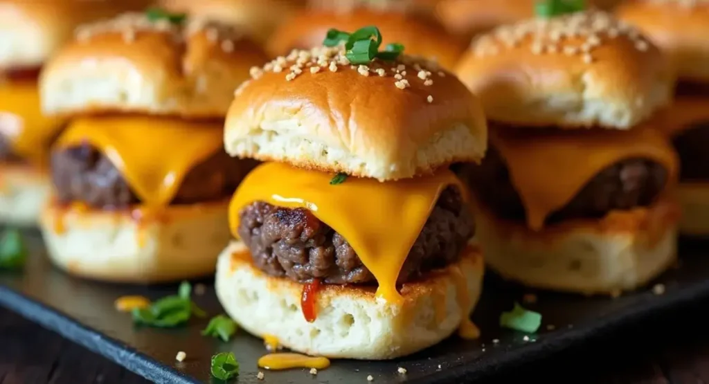 Garlic Parmesan Cheeseburger