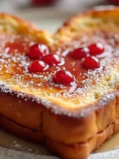 Heart-Shaped French Toast