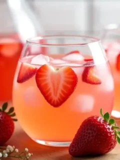 Strawberry Rosé Spritz